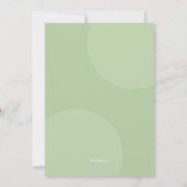 整形外科ドクター卒業招待状 招待状 (裏面)