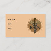 整形外科ナース名刺 名刺 (裏面)