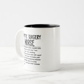 整形外科ナース ツートーンマグカップ (正面左)