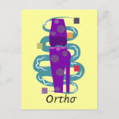 整形外科ナース/医師/技術ギフト ポストカード (正面)