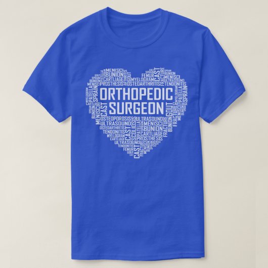 整形外科ハート Tシャツ (デザイン正面)