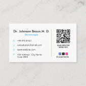 整形外科ビジネス | クリーンアポイントメント 名刺 (正面)