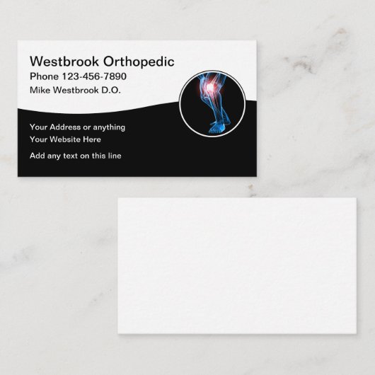 整形外科メディカルオフィスプロフェッショナル 名刺