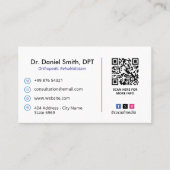 整形外科リハビリテーション事業 | アポイントメント 名刺 (正面)