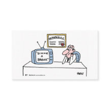 整形外科医の漫画のビジネスまたはアポイントメントカード