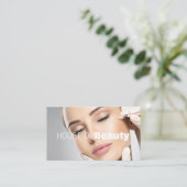 整形外科医インジェクター美しいサロン 名刺 (スタンド正面)