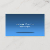 整形外科医プロフェッショナルブルー 名刺 (正面)