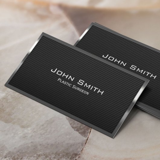 整形外科医プロフェッショナル炭素繊維エレガント 名刺
