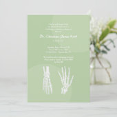 整形外科医卒業招待状 招待状 (スタンド正面)