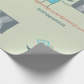 整形外科医 ラッピングペーパー (角)