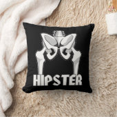 整形外科情報通の取り替えの外科ギフトのヒップスター クッション (ブランケット)