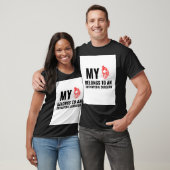 整形外科用おもしろいハート Tシャツ (ユニセックス)