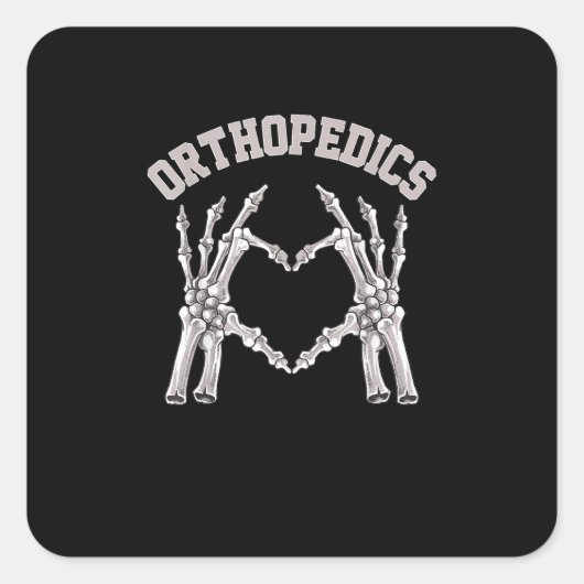 整形外科用スケルトンハンドハートオルソナースRn Cre スクエアシール (正面)