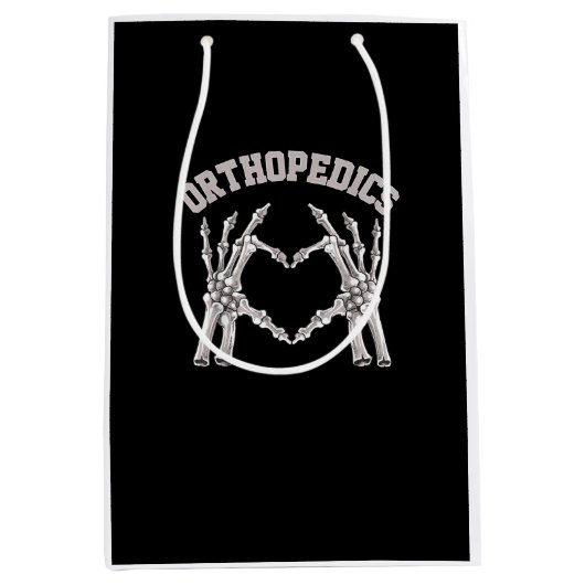 整形外科用スケルトンハンドハートオルソナースRn Cre ミディアムペーパーバッグ (正面)