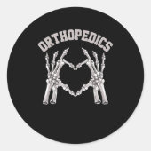 整形外科用スケルトンハンドハートオルソナースRn Cre ラウンドシール (正面)