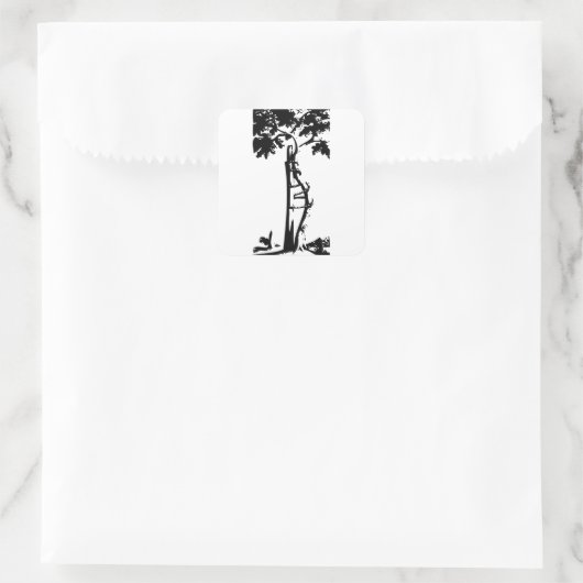 整形外科用曲がった木 スクエアシール (バッグ)