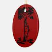 整形外科用曲がった木 セラミックオーナメント (左)