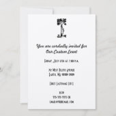 整形外科用曲がった木 招待状 (正面)