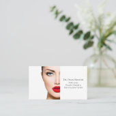 整形外科・若返りセンタービジネスカー 名刺 (スタンド正面)