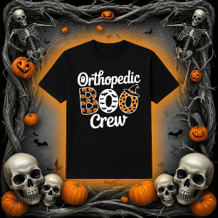 整形外科BOOクルー ハロウィンの医療チーム Tシャツ