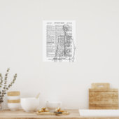 整形外科Dr.外科医の放射線医の退職ギフト ポスター (キッチン)