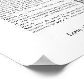 整形外科Dr.外科医の放射線医の退職ギフト ポスター (角)