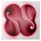 整数の赤 タイル (正面)