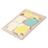 整然としたウォームメモ帳 ノートパッド (アングル)