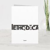 整然とした休日のグリーティングカード シーズンカード (裏面)