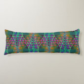 整然点々のあるとしたカオス壁紙の色+あなたのアイディア ボディピロー (正面)