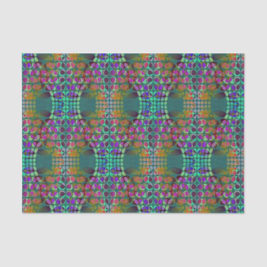 整然点々のあるとしたカオス壁紙の色+あなたのアイディア 薄葉紙 (正面)