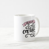 整理は私の心臓病 コーヒーマグカップ (正面右)
