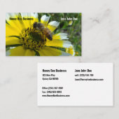 整頓された先端及び蜜蜂 名刺 (正面/裏面)