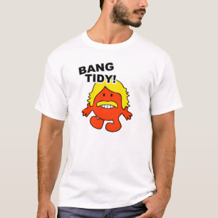 整頓された強打-おもしろいで白いワイシャツ Tシャツ