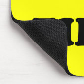 整頓された`の強打! 」 マウスパッド (コーナー)