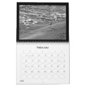 整頓された(白黒alanartの写真撮影) カレンダー (2月 2026)