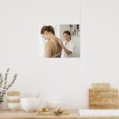 整骨医の治療患者。 ポスター (キッチン)