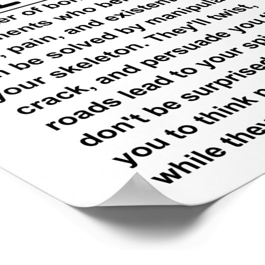 整骨医 ポスター (角)