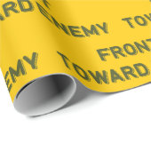 敵に向かって前に進む ラッピングペーパー (ロールコーナー)