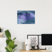 敵に対して形成された武器なし – イザヤ54:16 -17 ポスター (ホームオフィス)