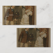 敵に抱えられる 名刺 (正面/裏面)