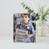 敵のはがきは恐ろしいものだ ポストカード (スタンド正面)