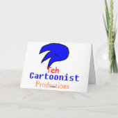 敵のカニのクリスマスカード シーズンカード (裏面)