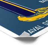 敵のサブが目を持ち上げようとしない – -第2次世界大戦 ポスター (角)