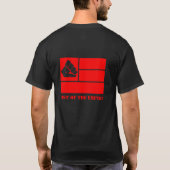 敵の国家の赤! Tシャツ (裏面)