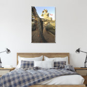 敵の活動のための兵士の斥候 キャンバスプリント (インサイチュ (寝室))