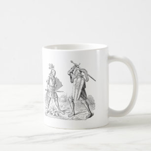 敵の涙で作られた騎士 コーヒーマグカップ