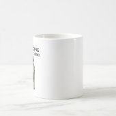 敵の涙のコーヒーマグ コーヒーマグカップ (中央)