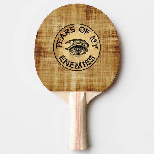 敵の涙！ 卓球ラケット (正面)