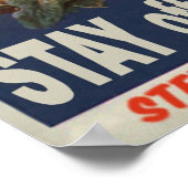 敵の潜水艦が発見 ポスター (角)